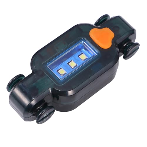 Abaodam Automatic Sensing Fishing Light Induction with Transparent Blue Design for Night Fishing with Fish Bite Detection and LED Indicator