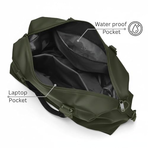 Image of CAVALO - Be Unique Men's Crossbody Duffle Bag | Large Capacity Casual Travel, Office, Fitness & Daily Commute Bag with Zipper