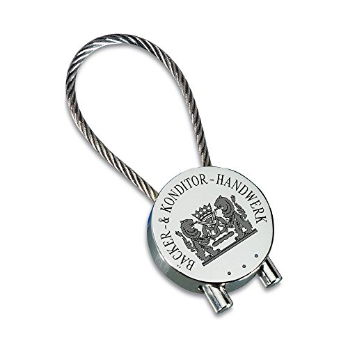 Preisvergleich Produktbild Bäcker und Konditor Handwerk-Zunft Schlüsselanhänger