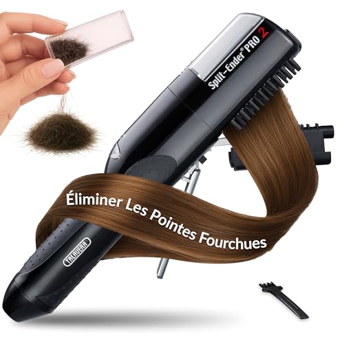 Split Ender Pro 2 Domestique Tondeuse professionnelle sans fil pour pointes fourchues sèches,...