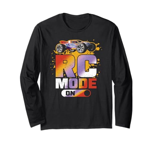 Bashing Truggy RC Mode ON RC-Car Long Sleeve T-Shirt