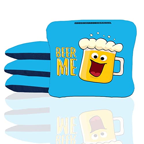 Skip's Garage Beer Me Blue All Weather Bags - Set of (4)