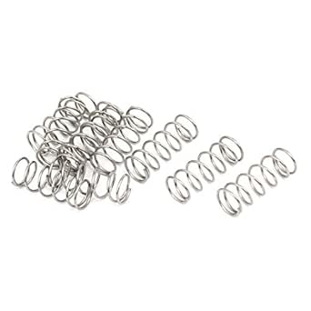 Uxcell Compression Spring, 5Pcs 304 Stainless Steel, 3.5mm 0.2mmx3 - View #7
