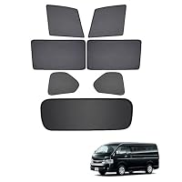 Amazon | FOR 新型 ハイエース 200系マグネット式 車用サンシェード 7