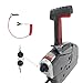BOATCON 5006180 Remote Control Box Side Mount For Johnson Evinrude OMC BRP Outboard Engine With Key Switch Push to open