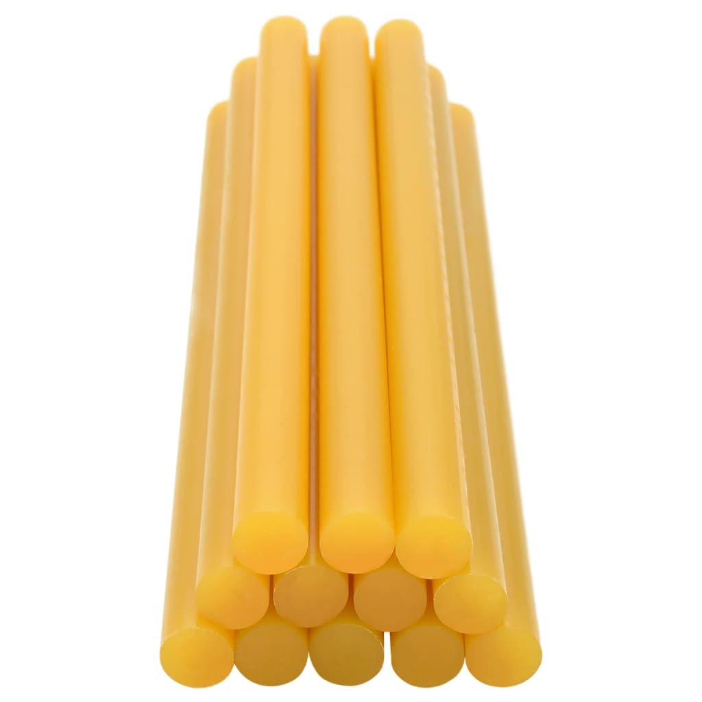 Set di 12 bastoncini di colla gialli per rimozione ammaccature dell'auto, tempo di durezza adeguato e alta resistenza alla trazione, elastici per riparazione auto, officina, carrozzeria