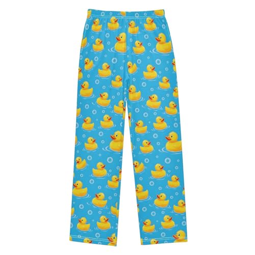 Pajama Pants Duck Bubbles Pattern Long Sleep Pants Lounge Bottoms