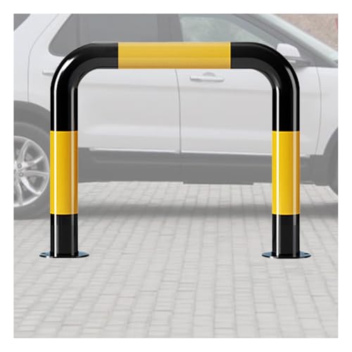 Barre de sécurité en U 60 cm butée anti-collision en acier pour garage