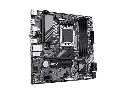 Image of GIGABYTE B650M D3HP AX (rev. 1.0) AMD AM5 mATX Motherboard, Support Ryzen 9000 /8000 /7000 Series, DDR5, 5+2+2 Power Phase, 2X M.2, PCIe 4.0, USB-C 3.2 Gen 1, WIFI6E, 2.5 GbE, EZ-Latch, Q-Flash Plus