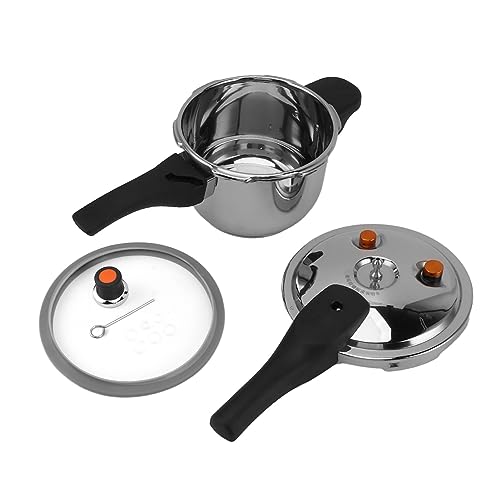 Tnfeeon Efficient Pressure Cooking, Rapid Heating 16cm Valves, 304 Stainless Steel and Plastic Electric Pressure Cooker の商品画像 8