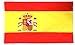 Star Cluster 90 x 150 cm Spanien Flagge/Spanien Fahne/Fanartikel/Spain National Flag/Bandera Nacional de españa (ES 90 x 150 cm)