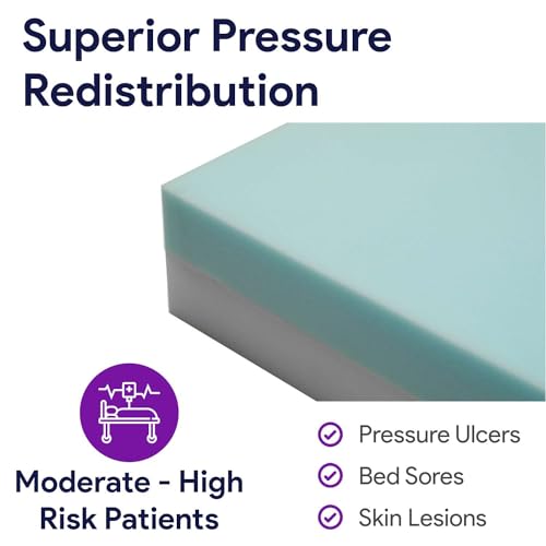 image for ProHeal Bariatric Foam Hospital Bed Mattress for Pressure Redistributi