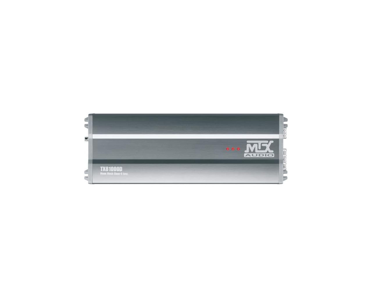 MTX TX81000D Amplificateur 12V Bloc Mono Classe-D 1x1000W RMS en Aluminium