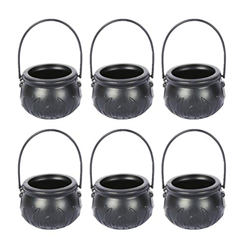 TOYANDONA Hexenbonbonkessel 12 Stück Mini Süßigkeiten Kessel Halloween Süßigkeiten Eimer Mini Süßigkeiten Kessel Kessel Halloween Party Gefälligkeiten für Kinder Mini...