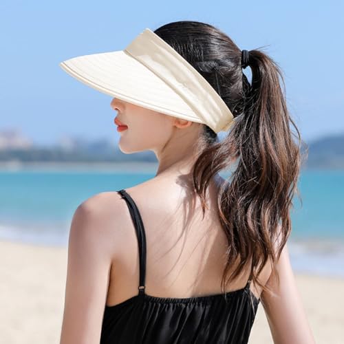 Sombrero visera Peicees con ala ancha para mujer miniatura 3