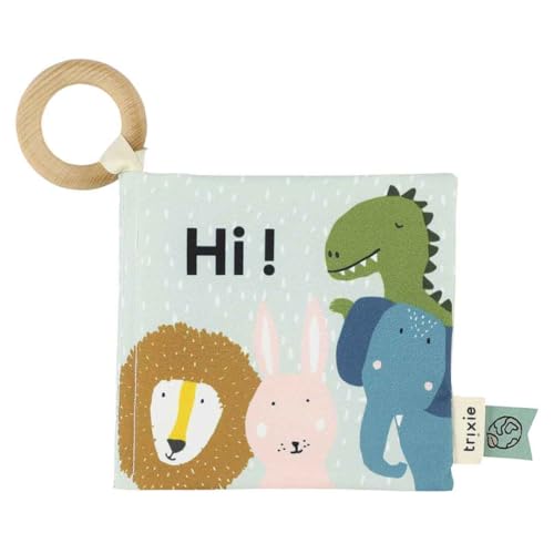 Livre crépitant 4 animaux Trixie pour développer la motricité fine