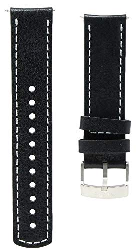 SUUNTO Elementum Leather Strap, SS014826000, Smartwatch Accessories, Black, Unique