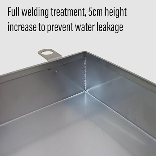Bandeja de goteo para aire acondicionado de ventana que soluciona fugas de agua con fondo de 5cm 4