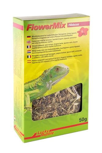 Alimentación reptiles Lucky Reptile flowermix hibiscus 50 gr.