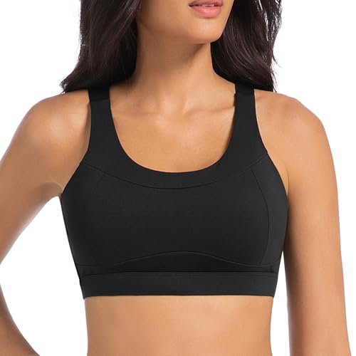 Sports Bras for Women High Impact Racerback Workout Tops Molded Cup Running Bra Sexy Backless Yoga Crop Top2