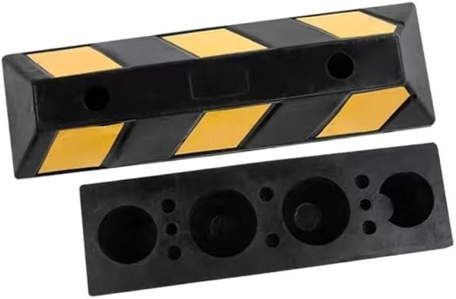 Amazon.co.jp: 駐車ブロック パーキングブロック 車輪止め 車止め カー