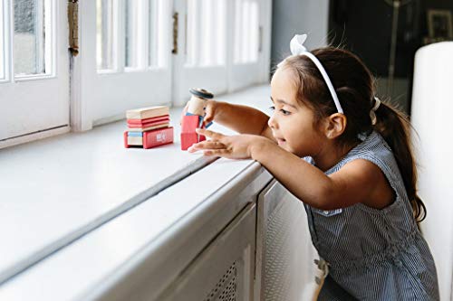 Tegu Swivel Bug Magnetic Building Block Set, Poppy Red #TOP6
