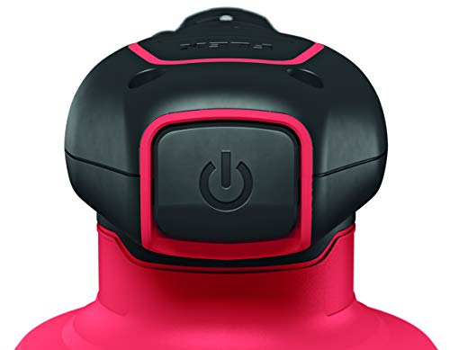 Flex 230/CEE Exzenterschleifer ORE 5-150 EC Set (Schleifmaschine inkl. Koffer + Zubehör, 400 Watt, Hub 5 mm, Schleifteller ø 150 mm, Schleifer mit Klettbefestigung) 486817, rot – Bild 6