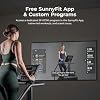 Sunny Health & Fitness Premium High-Intensity Smart Stepper Stair Climber, Commercial Grade, Cardio Workout Programs, Free SunnyFit App Bluetooth Connection, 350-400 LB Weight Capacity