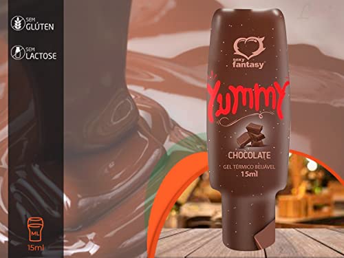 Kit 6 Gel Térmico Esquenta Esfria Chocolate Beijável Yummy