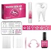 LMDGDS Tooth Gems Kit for Teeth Gems Kit with Light,139 Professional Tooth DIY Gem Kit Tooth Jewelry Gems Kit 2025 New for Man&Women