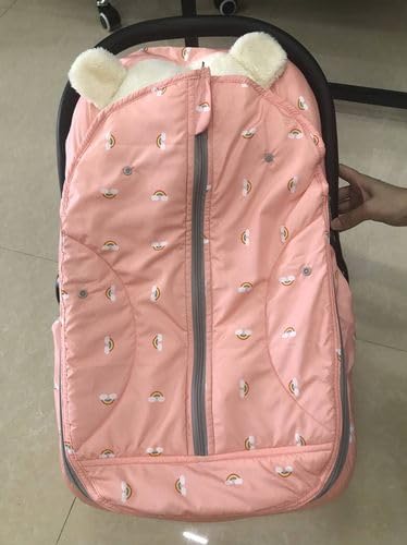 Baby Seat CARUILI Car Seat Cover Baby Girl, Warm Winter Carseat