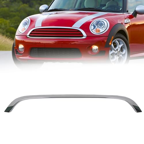 KARPAL Chrome Hood Trim Molding Compatible with 2007-2015 Mini Cooper