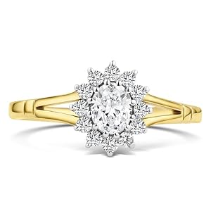 Citerna Citerna Damen-Ring Gelbgold Zirkonia Citerna Citerna Damen-Ring Gelbgold Zirkonia
