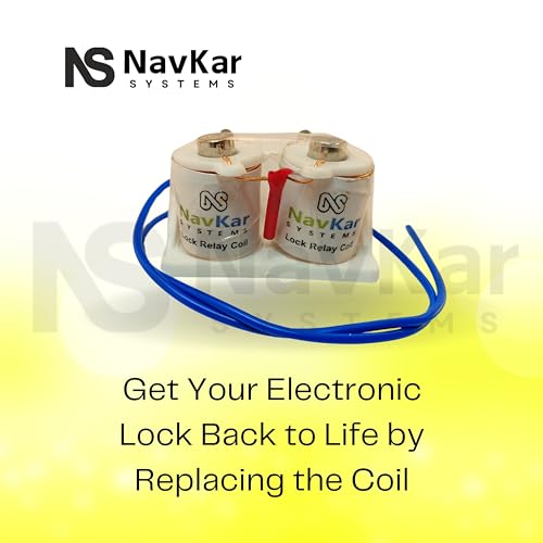 Image of (LKCL-10) Universal Coil Compatible for ALBA, Ozone, LINC Plus, SECUREYE, Electronic Door Locks, Silve