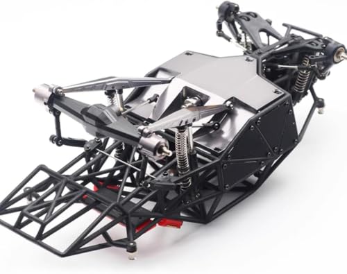 Image of Orlandoo Hunter Titanium Red Aluminum Alloy CNC Upgrade Parts for 1 /32 Mini Roll Cage RC Trophy Truck, RC Short Card Car OH32X02 DIY Unassembled Championship Card Kit