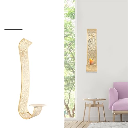 Candelabro de pared elegante para transformar la decoración de su dormitorio en un oasis 3