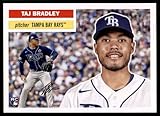 2023 Topps Archives #71 Taj Bradley Tampa Bay Rays MLB Baseball Card (RC - Rookie Card) NM-MT