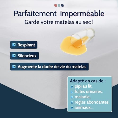 Protège matelas bouclette coton bio de fabrication européenne - 5