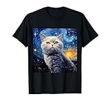 Bellissimo gatto Scottish Fold Starry Night Love che è perfetto per ogni amore o Scottish Fold Cat Dad , Scottish Fold Cat Happy per ogni compleanno Scottish Fold Cat Starry Night Mom proprietario che pensa che sia fantastico essere in grado di definirsi un