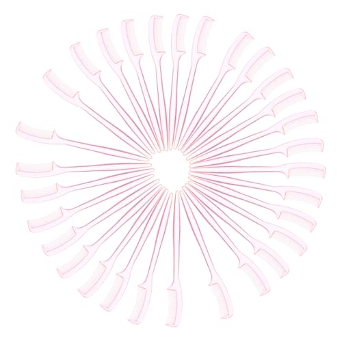 UKCOCO 30個使 製 コーム 一使い捨て 睫毛梳 毛 ツール 旅 にな 睫毛の仕 用