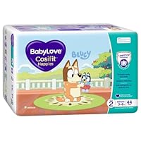 BabyLove Cosifit Nappies Size 2 (3-8kg) | 88 Pieces (2 x 44 Pack)