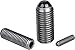 Kipp 03033-16 Stainless Steel Spring Plungers with Hexagon Socket and Ceramic Ball, Metric, M16 Thread