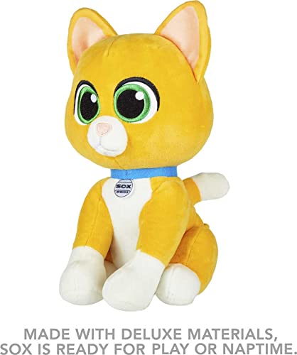 Disney And Pixar Lightyear Sox Plush Cat Toy With Sound, 9-Inch Mission Pal Robot Soft Doll Inspired By Character (Amazon Exclusive) #TOP4