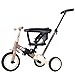TopCloud 子供用三輪車 4in1 自転車 オリジナル 押し棒付き 安全バー付き キックボード