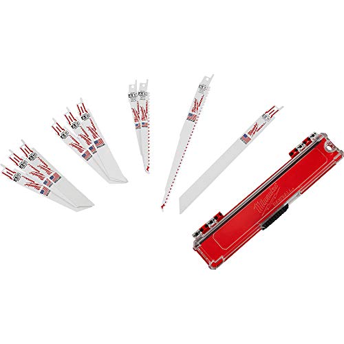 Kit lames Sawzall Milwaukee 49-22-1110 pour la rénovation de maison et démolition de cloisons