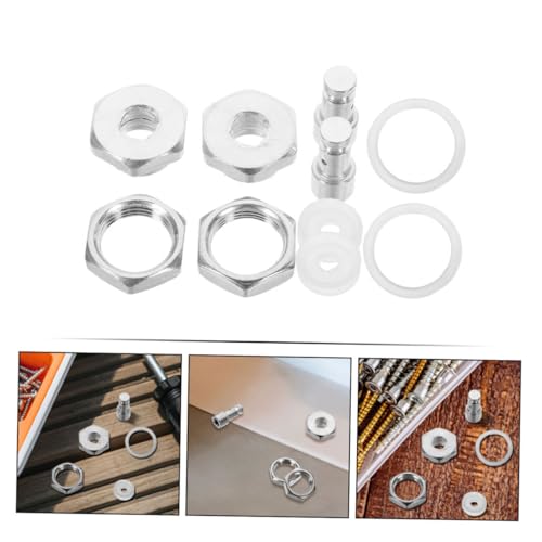Juego de 4 válvulas flotantes para ollas a presión, repuestos universales de acero inoxidable y silicona miniatura 3