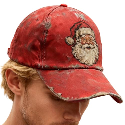 BommFu Trucker Cap | Lustig Vintage Weihnachten Verstellbar | Feiertag...