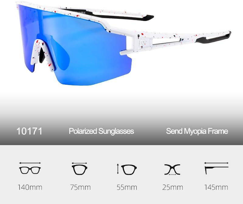 ROCKBROS Polarized Sunglasses for Men Women UV Protection Cycling Sunglasses Sport Glasses - Image 6