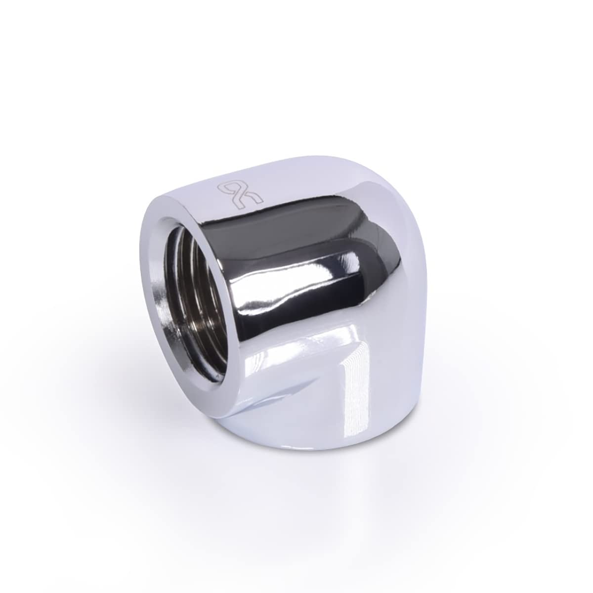 Alphacool Eiszapfen 45° Winkeladapter – Drehbar, G1/4 AG Auf G1/4 IG, Für Wasserkühlung, Weiß