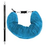 余分な荷物用トラベルピロー、トラベルネックU字型ピロー |出張、自宅、旅行、アウトドアなどに使える 荷物用枕カバー